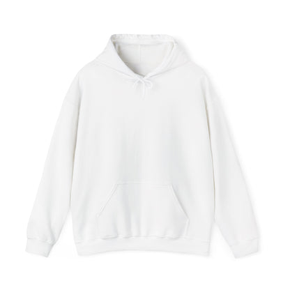 White hoodie on a white background