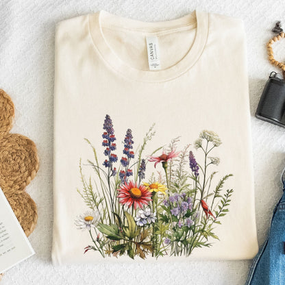 Wildflower Meadow Botanical T-Shirt
